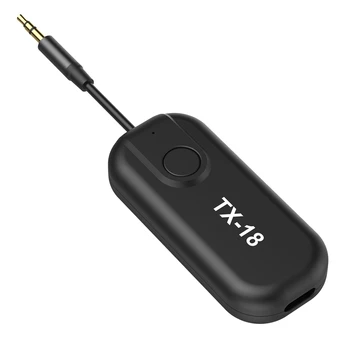 1 Adet Bluetooth Alıcısı kablosuz Bluetooth 5.0 Verici 3.5 Mm Adaptör HD Düşük Gecikme APTX-LL PC İçin