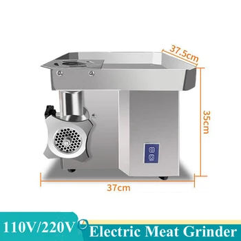 220V 110V Elektrikli Kıyma Makinesi Ticari mutfak robotu sosis doldurucu Sığır Kıyıcı Ağır Ev Et Kıyma
