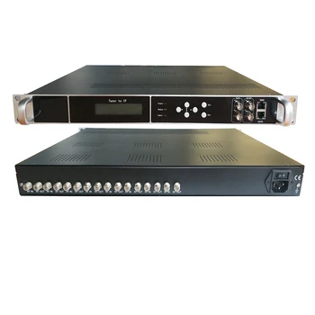 8 Tuner IP / ASI Hepsi Bir Arada DVB-S / S2 / DVB-T / T2 / C / ATSC / ISDBT RF IP / ASI Ağ Geçidi TV ön uç ekipmanı