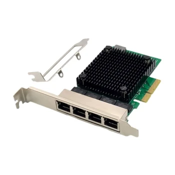 Güçlü 4 portlu PCIE Kartı Hızlı ve Güvenilir Gigabit Ethernet Adaptörü