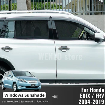 Honda EDİX FRV için F-RV 2004-2019 Manyetik araba güneşliği Kalkan Ön Cam Çerçeve Perde Arka Yan Pencere Güneş Gölge Siperliği