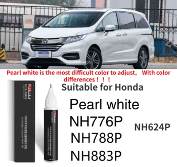 Honda için uygun beyaz rötuş boya kalemi fırça NH624P inci beyaz renk NH909P NH902P NH883P NH788P NH776P beyaz