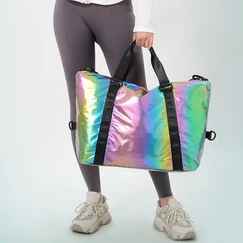 Kuru Islak Yoga Mat Çantası Spor spor çantaları Kadınlar İçin Gymtas Seyahat Çantası Açık Eğitim omuzdan askili çanta Çanta Spor Rahat