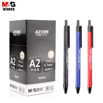 M & G A2 Nötr Kalem. 0.7 mm Ofis İmza Kalemi W3002