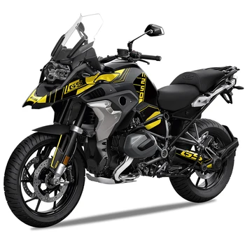 Motosiklet R1250GS Fairing Sticker Koruyucu kiti İçin R1250GS 2018 2019 2020 2021 2022 2023 Üçlü Siyah Çıkartma