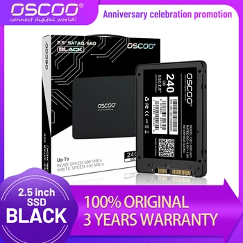 OSCOO SSD sabit disk 2.5 inç SATAIII SSD Dahili Sabit Disk Katı Hal Sürücü 120 GB 240 GB Hızlı Hızlı Bilgisayar Dizüstü PC için