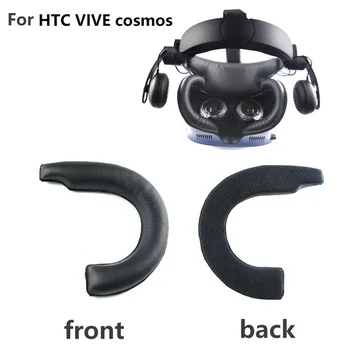 PU Koruyucu Yumuşak Deri Göz Pedi Maskesi Ter geçirmez Mat HTC VIVE Cosmos VR Kulaklık Yedek Aksesuarları Parçaları