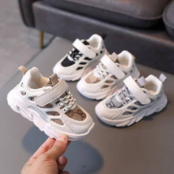 Sneakers Moda Popüler Rahat Açık Kapalı Yeni 2023 Çocuk moda ayakkabılar Erkek Kız Beyaz Sneakers Ayakkabı Çocuklar için