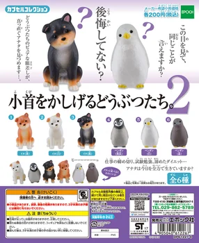 TARLİN Gashapon Şekil Anime Kawaii Şüphe Köpek Shiba Inu Kuş Minyatür Gacha Heykelcik Sevimli Kapsül Oyuncak Bebek