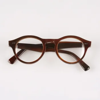 Yeni Stil Klasik Vintage El Yapımı Doğal Boynuz Gözlük Optik Reçete Gözlük Çerçeveleri Kadın Erkek Readinbg Gözlük Çerçevesi
