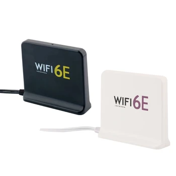 Yüksek Kazançlı Çok Yönlü Anten Wifi 6e Kartları AmplifyWifi Sinyal WİFİ Uzatma Anteni 4dbi Çift Frekanslı Anten