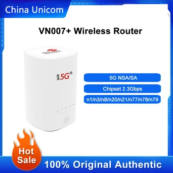 Çin Unicom VN007 + 5G CPE Kablosuz sim kartlı router Wi-Fi Ağ Genişletici Amplifikatör NSA/SA NR n1/n3/n8/n20/n21/n77 / n78 / n79