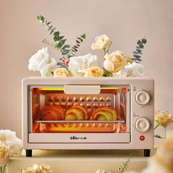 Çok fonksiyonlu Mini Elektrikli Pizza Krep Ekmek kızartma fırını ızgara Kahvaltı Makinesi Kurabiye Kek ekmek makinesi Pişirme Tost Makinesi 220V
